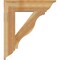 Ekena Millwork Funston Traditional Rough Sawn Bracket, Western Red Cedar, 6"W x 28"D x 32"H BKT06X28X32FST01RWR - alternate 4